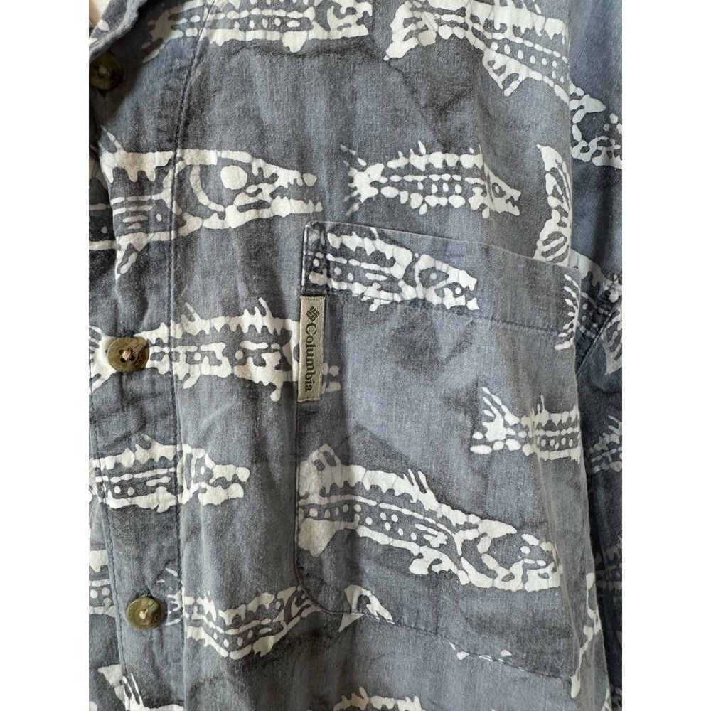 Columbia Button Down Shirt Blue - Picture 5 of 5